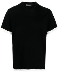 Neil Barrett - Two-tone Jersey T-shirt - Lyst