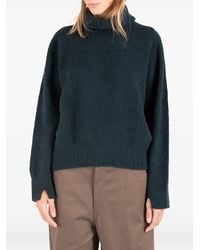 Societe Anonyme - Pull À Effet Brossé Et Col Roulé - Lyst