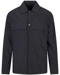 Stone Island - 1200044 Nylon Smerigliato_S.I. Ghost Shirt Jacket - Lyst
