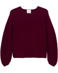 Forte Forte - Jersey de canalé con cuello redondo - Lyst