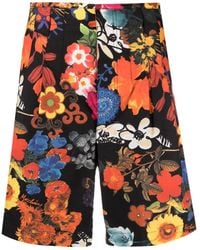 Moschino - Bermuda Stampa Floreale - Lyst