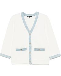 Maje - Cardigan Aus Bouclé - Lyst