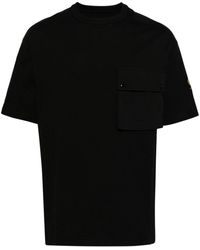 Belstaff - Flap-pocket Cotton T-shirt - Lyst