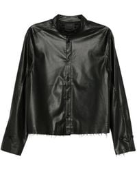 TEAM WANG design - Chemise À Bords Francs - Lyst