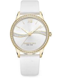Kenneth Cole - Montre À Ornements En Cristal Mm - Lyst