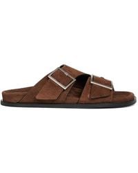 Alohas - Suede Mules - Lyst