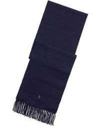 Polo Ralph Lauren - Fringed Cashmere Scarf - Lyst