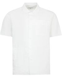 Engineered Garments - Short-Sleeve Seersucker Shirt - Lyst