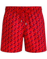 Vilebrequin - Turtle-Print Swim Shorts - Lyst