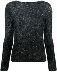 Maison Margiela - Knitted Sweater With Sequins - Lyst