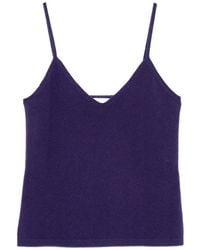 Bompard - Top De Tirantes Con Cuello En V - Lyst