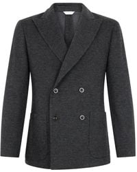 Boglioli - Blazer Doppiopetto A Quadri - Lyst