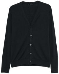 Alpha Studio - V-Neck Buttoned Cardigan - Lyst