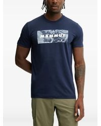 Mammut - Trovat Logo-Print T-Shirt - Lyst