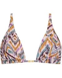 Aubade - Aurora Sands Triangle Bikini Top - Lyst