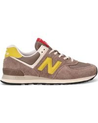 New Balance - 574 Panelled Sneakers - Lyst