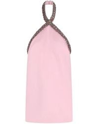 retroféte - Sabry Crystal-Embellished Halterneck Dress - Lyst