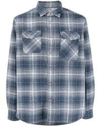 Woolrich - Check-Pattern Button-Up Shirt - Lyst