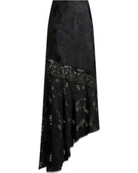 Etro - Fil-Coupé Chiffon Maxi Skirt - Lyst