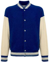 Laneus - Chaqueta Bómber De Punto - Lyst