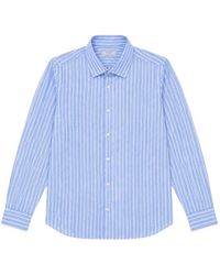 Seventy - Striped Linen Shirt - Lyst