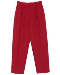 N°21 - Check Pleated Trousers - Lyst