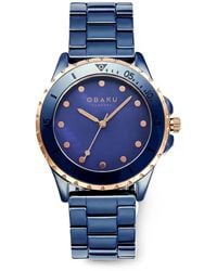 Obaku - Montre Urt Lille Mm - Lyst