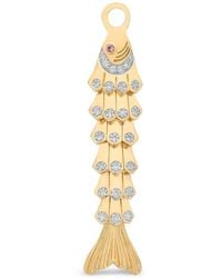 Sara Weinstock - Fish-Motif Sapphire And Diamond Pendant - Lyst