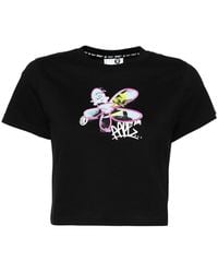 A Bathing Ape - Graphic Print T-Shirt - Lyst