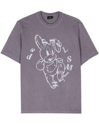 PS by Paul Smith - Bunny-print Cotton T-shirt - Lyst