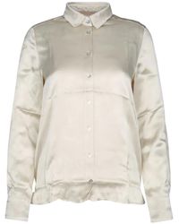 iBlues - Silk Button-Up Shirt - Lyst