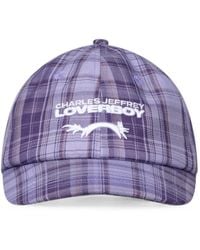 Charles Jeffrey - Tartan Embroidered-Logo Cap - Lyst
