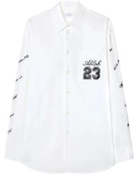 Off-White c/o Virgil Abloh - Off "Camicia Di Grandi Dimensioni Con - Lyst