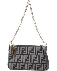 Fendi - Ff Baguette Pouch - Lyst