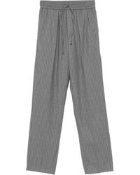 Isabel Marant - Charcoal Pinstripe Liska Trousers - Lyst