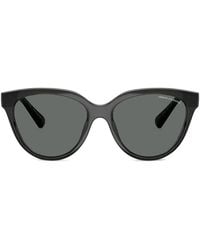 ARMANI EXCHANGE - Cat-Eye Logo Sunglasses - Lyst