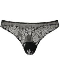 Twinset - Lace-Insert G-String Thong - Lyst