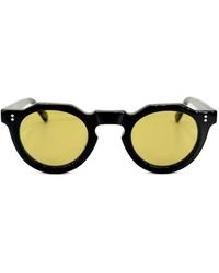 Lesca - Pica Geometric-Sun Geometric-Frame Sunglasses - Lyst