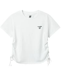 Izzue - Drawstring-Details T-Shirt - Lyst