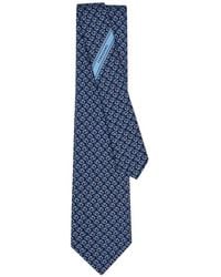 Ferragamo - Good Luck Print Silk Tie - Lyst