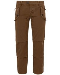 DSquared² - Utility2 Tech Katoenen Broek - Lyst