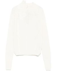 Ermanno Scervino - Maglione Con Inserti - Lyst