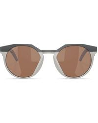 Oakley - Runde Hstn Sonnenbrille - Lyst