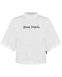 Palm Angels - T-Shirt With Logo - Lyst