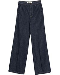 Semicouture - High-Waist Jeans - Lyst