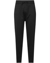 BOSS - Cotton-Terry Tracksuit Trousers With Logo And Stripes - Lyst