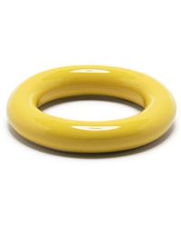 Jil Sander Oversized-Ring - Gelb