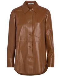 JOSEPH - Penna Leather Shirt - Lyst