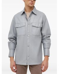 Benetton - Pocket Button Shirt - Lyst