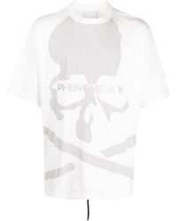 MASTERMIND WORLD - T-shirt Met Doodskopprint - Lyst